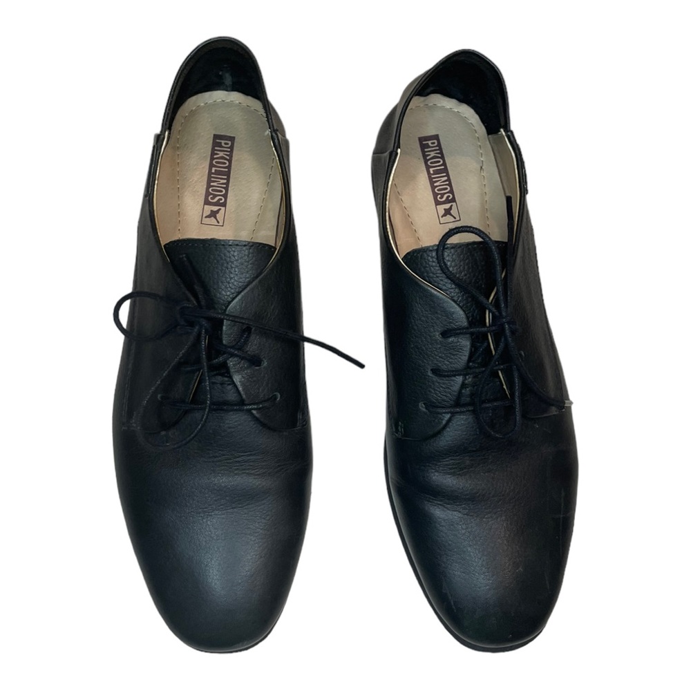 Pikolinos Marisma Lace Up Black Oxfords Sz EU 41 or US 10